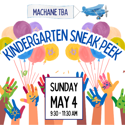 Kindergarten Sneak Peek
