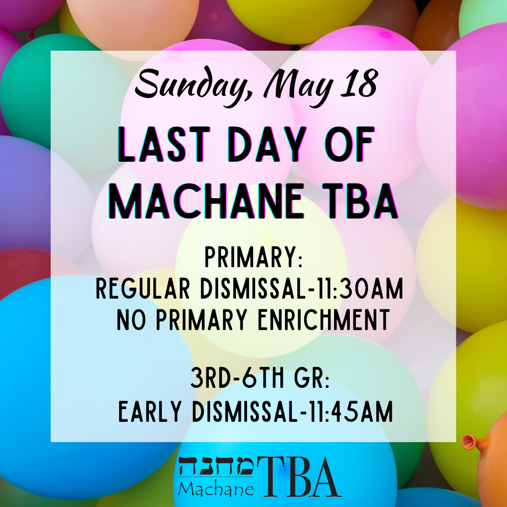 LAST DAYPreK-6th GradeEarly dismissal for 3-6
