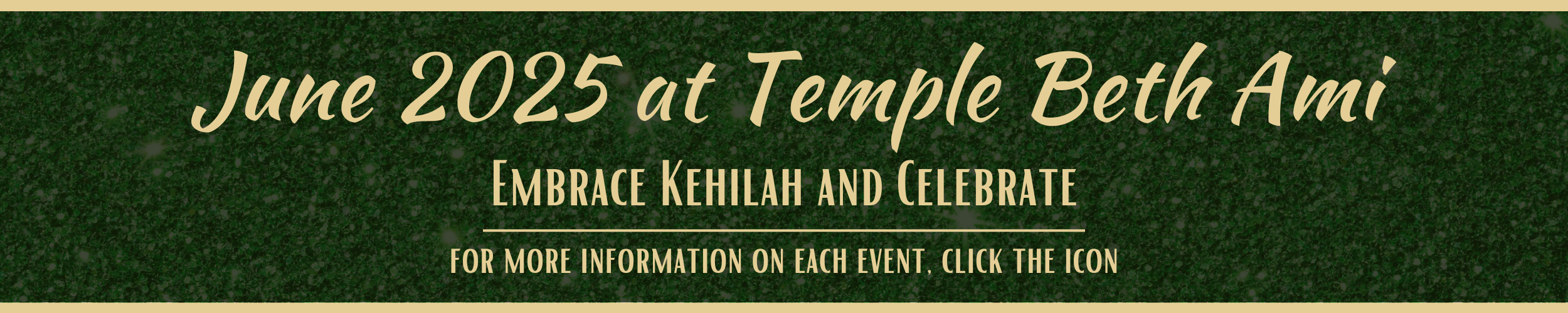 June 2025 at Temple Beth Ami
