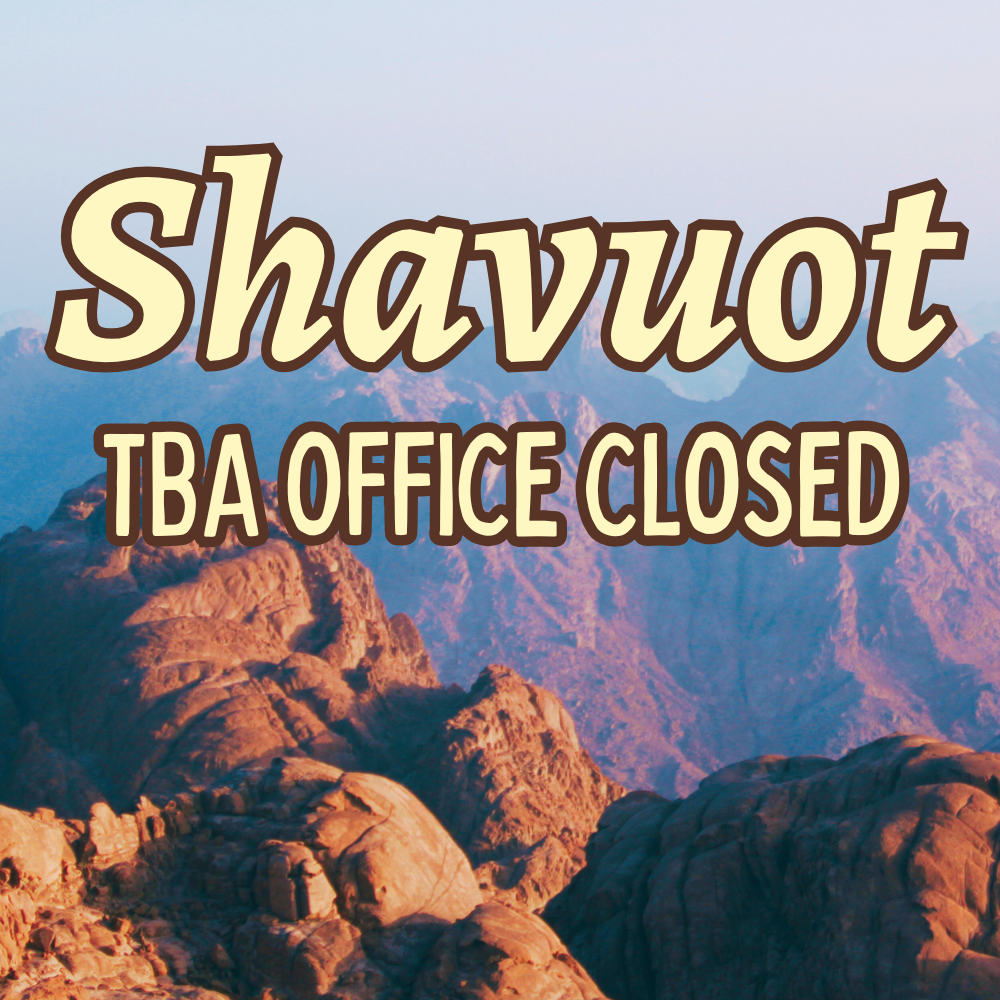 TBA Offices are Closed