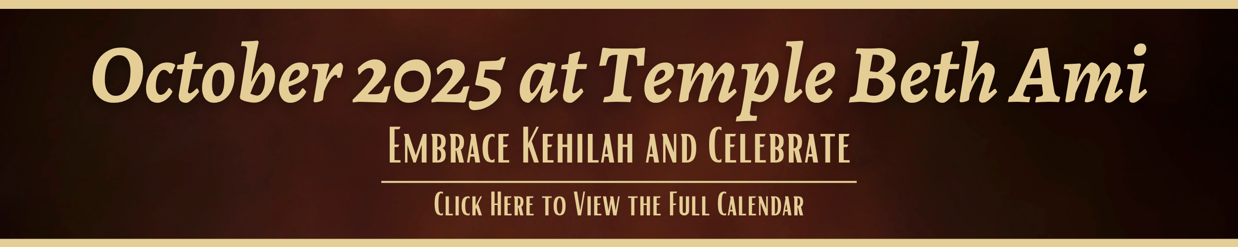 Homepage – Temple Beth Ami