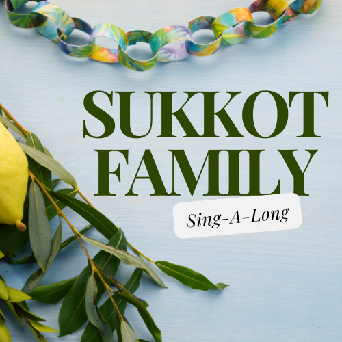 Sukkot Preschool Singalong with Gan Ami's Ms. Lisa