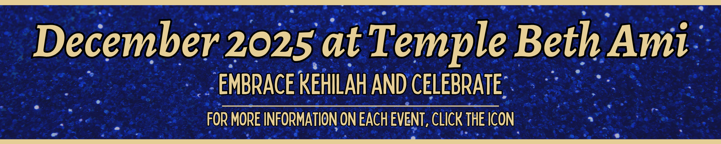 December 2025 at Temple Beth Ami