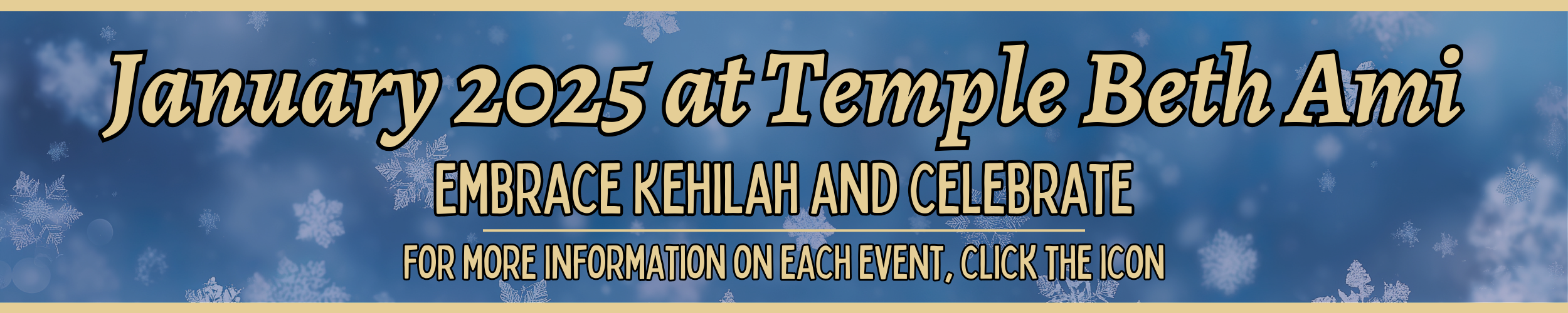 January 2026 at Temple Beth Ami