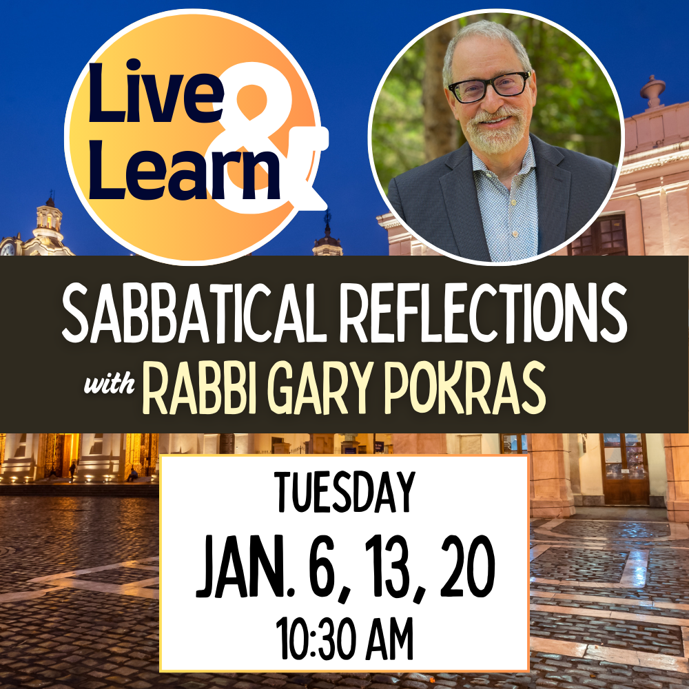Live and Learn with Rabbi Pokras about his Sabbatical to Argentina