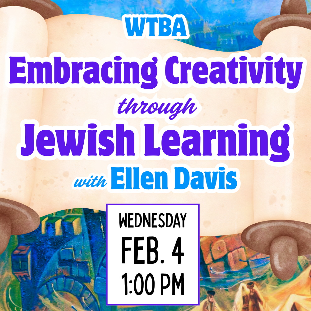 Embracing Creativity through Jewish Learning with Ellen Davis