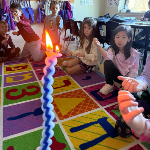 30 minutes Students become familiar with holiday observances, Jewish values and ethics, and are able to participate in Jewish rituals.