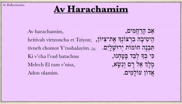 Av Harachamim