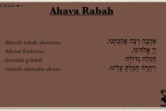 Ahavah Rabbah