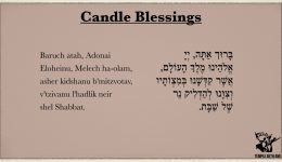 Candle Blessings- Friday Night