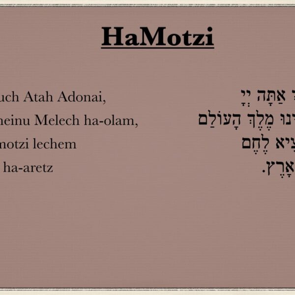 Ha-Motzi