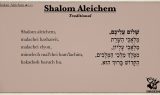 Shalom Aleichem