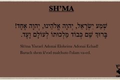 Shema / v’Ahavta