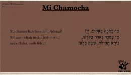 Mi Chamocha for Shabbat Morning