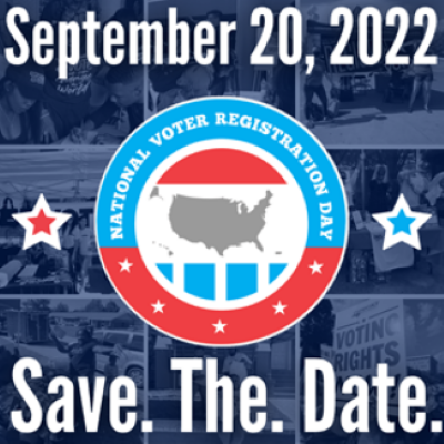 Voter registration day - save the date -370x370