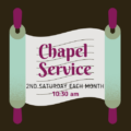 Chapel Service<br/>Sat., Dec. 10<br/>10:30 am - 12 noon