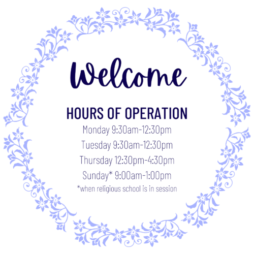 hours or operation