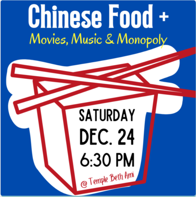 CANCELLEDChinese Food   Movies, Music 