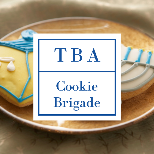 Iced Hanukkah Cookies with the Cookie Brigade