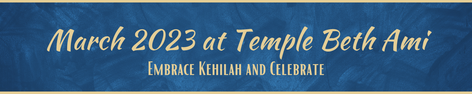 March Monthly Events Banner March Monthly Events Banner