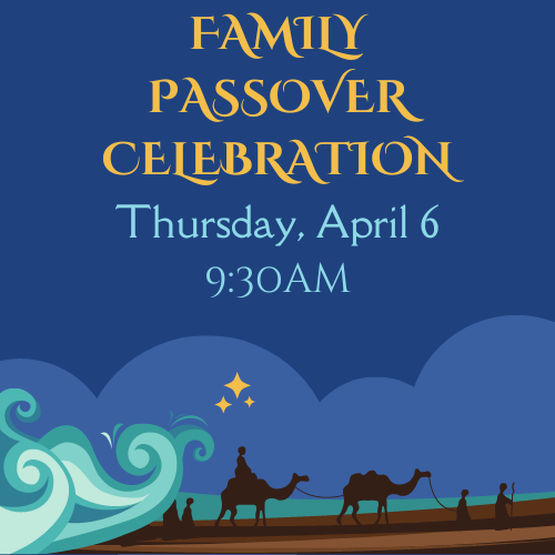 Passover Sing-a-long for Pre-School Families