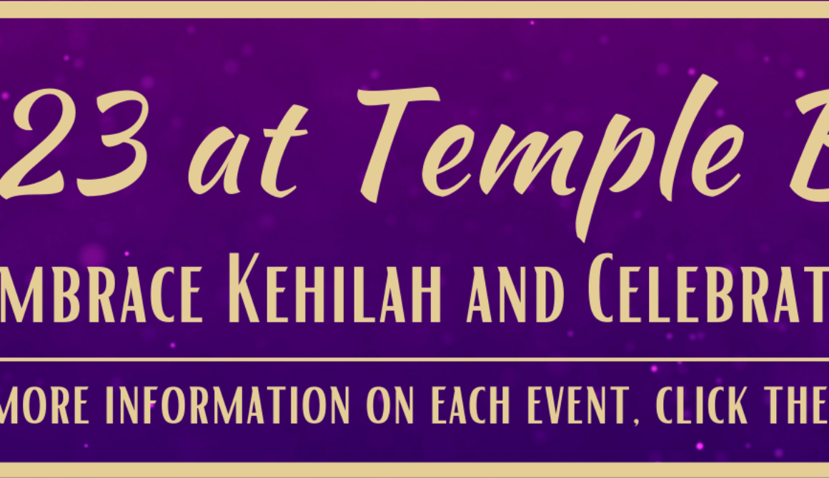 May 2023 at Temple Beth Ami