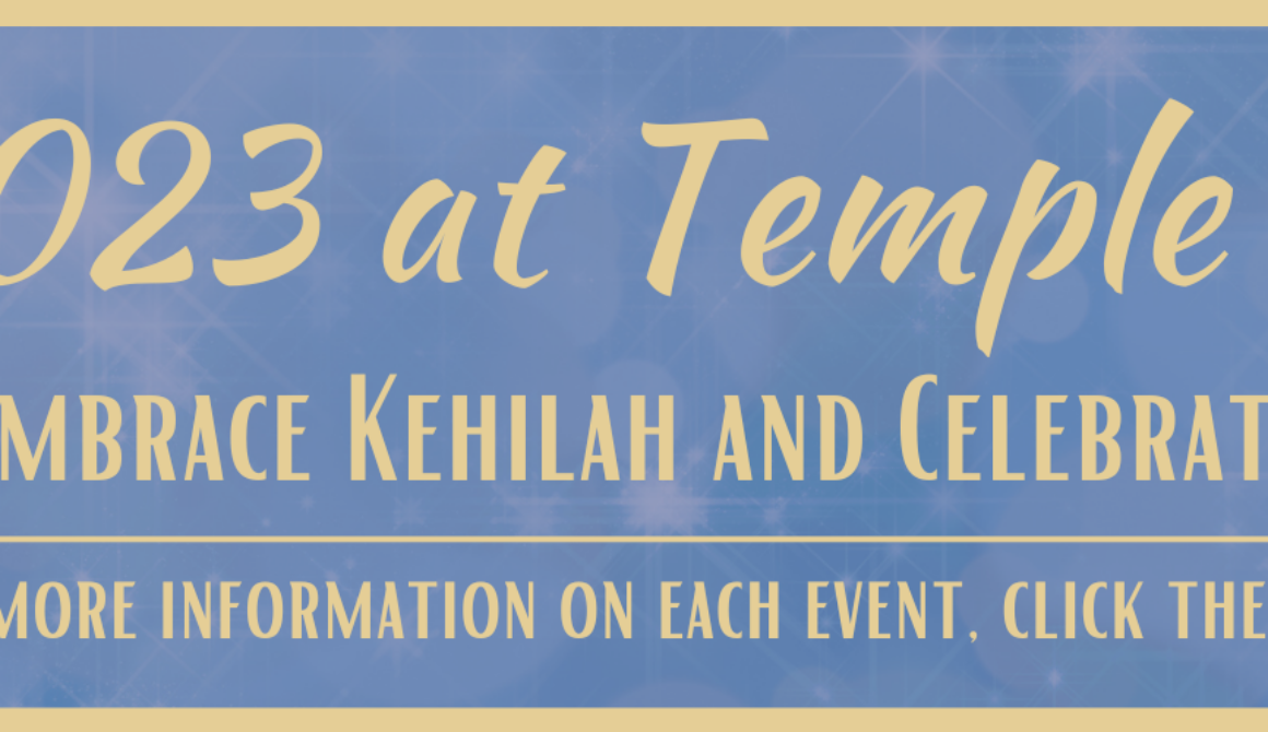 August 2023 Monthly Events Banner