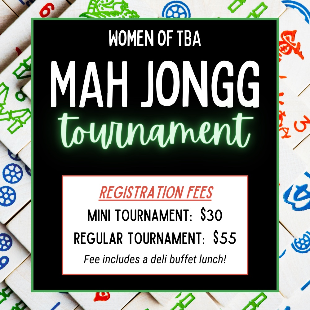 Mah Jongg Tournament
