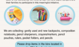 School Supply Collection Drive Flyer 2023