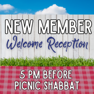 New member welcome reception square