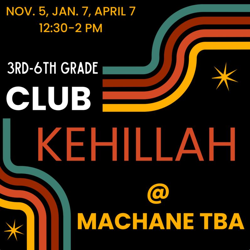 3rd-6th Grade Kehillah