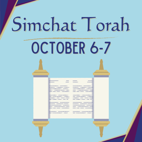 Sh'mini Atzeret & Simchat Torah Sanctuary Service with Yizkor & Light Nosh