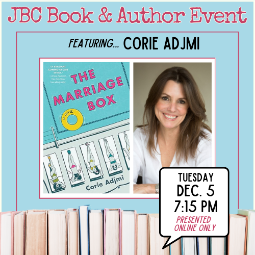 JBC Author Corie Adjmi - Presented Online Only