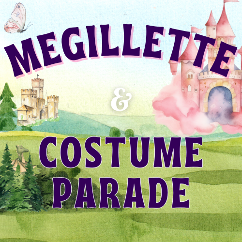 Megillette & Costume Parade for Preschool Age Children