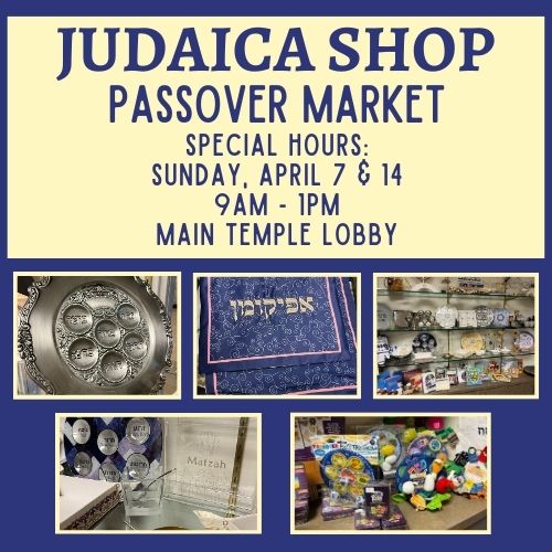 Passover Market - Special hours for Machane TBA families
