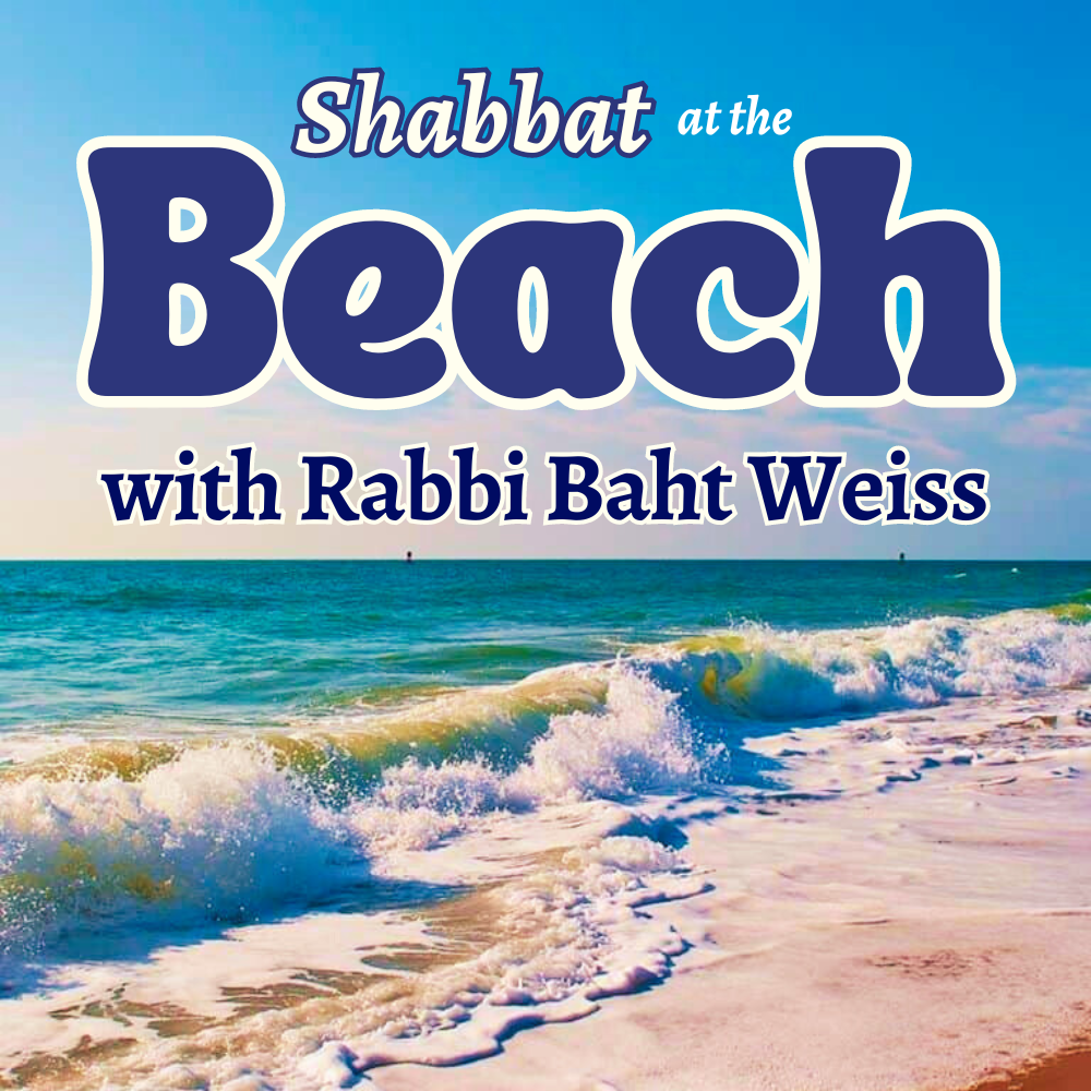Beachfront Shabbat Service in Ocean City