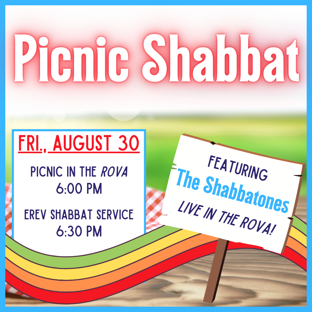 Outdoor Picnic Shabbat with The Shabbatones