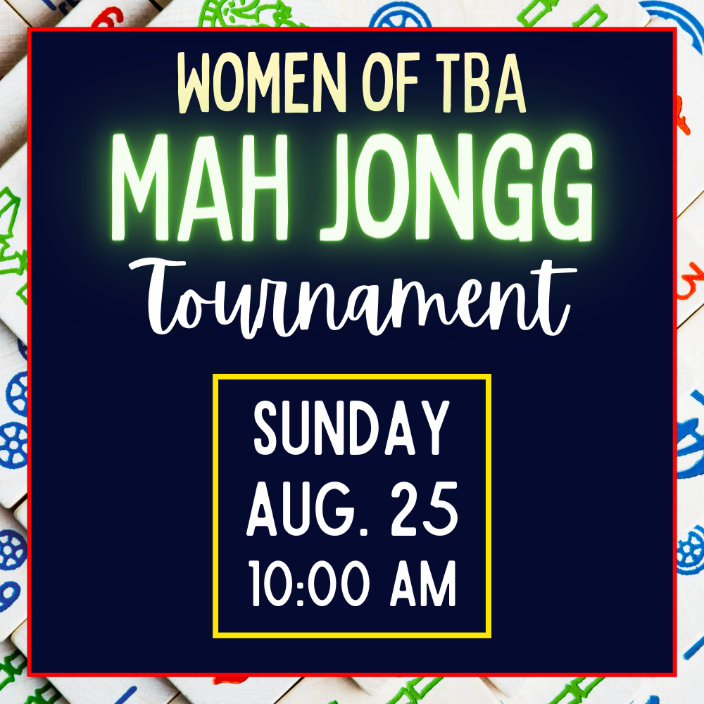WTBA Mah Jongg Tournament