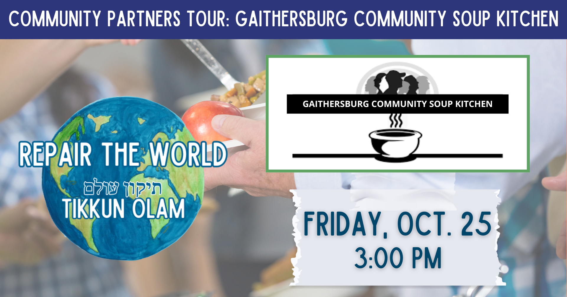 Community Partners Tour: Gaithersburg Community Soup Kitchen