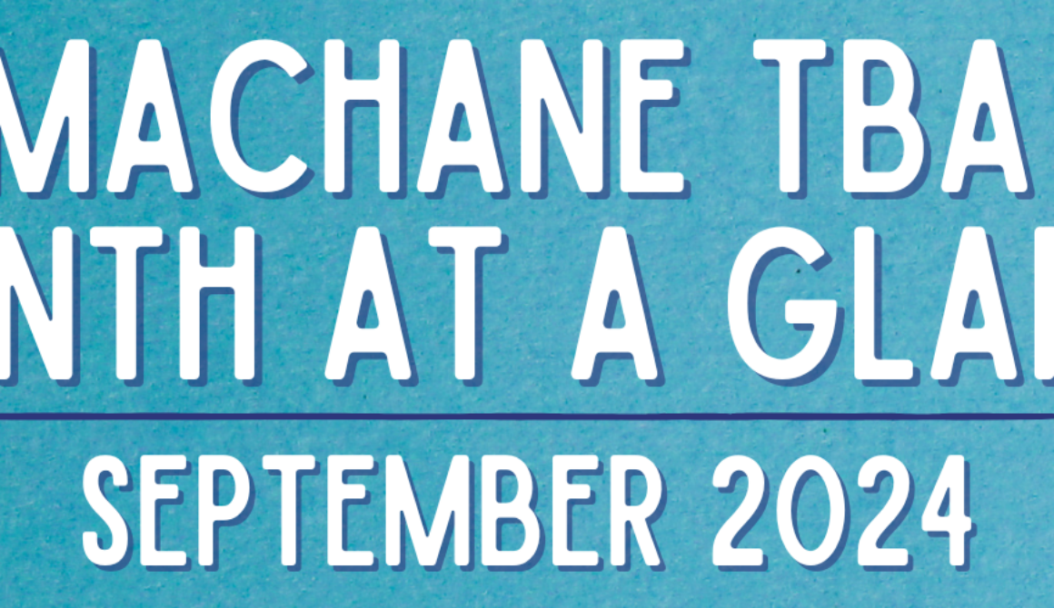 Machane TBA Month at a Glance SEPT