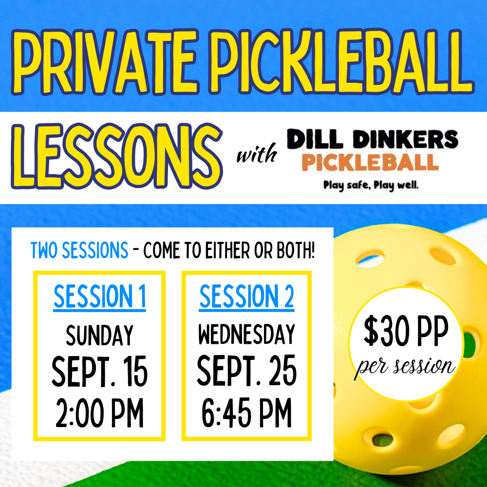 Private Pickle Ball Lessons