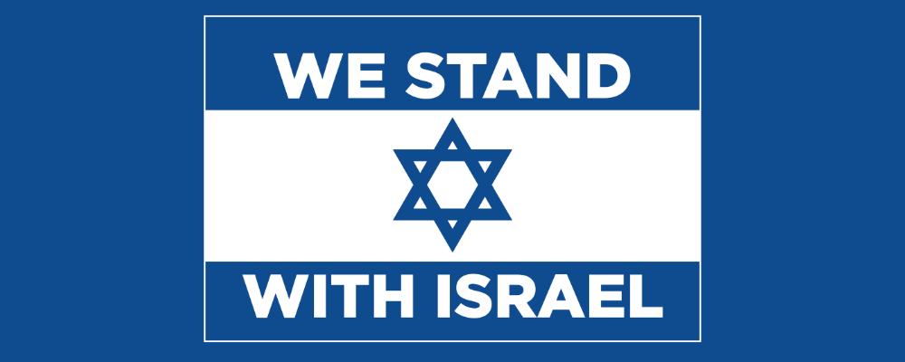 We Stand with Israel