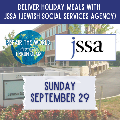 Deliver a Holiday Meal Provided by JSSA to the Elderly including Holocaust Survivors