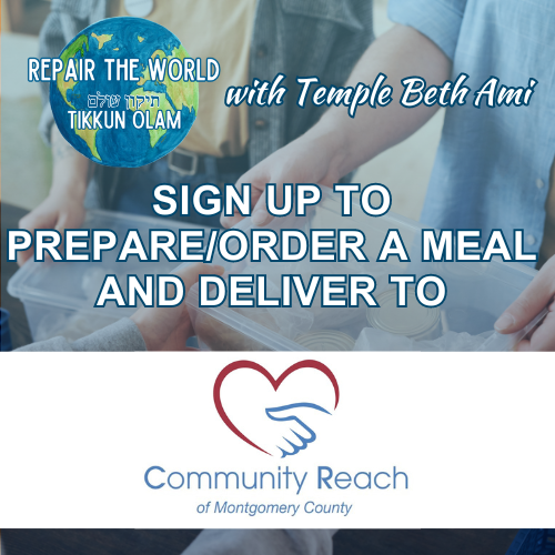 Deliver a Meal to a Community Reach Shelter House