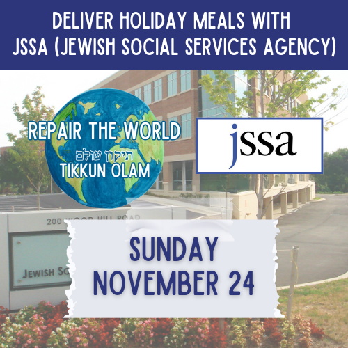 Deliver Holiday Meals Provided by JSSA