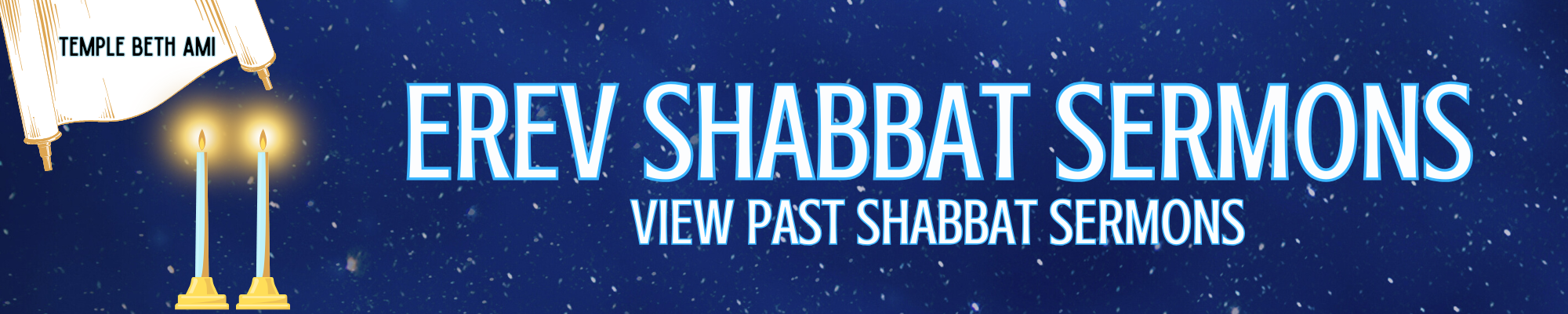 View Shabbat Sermons