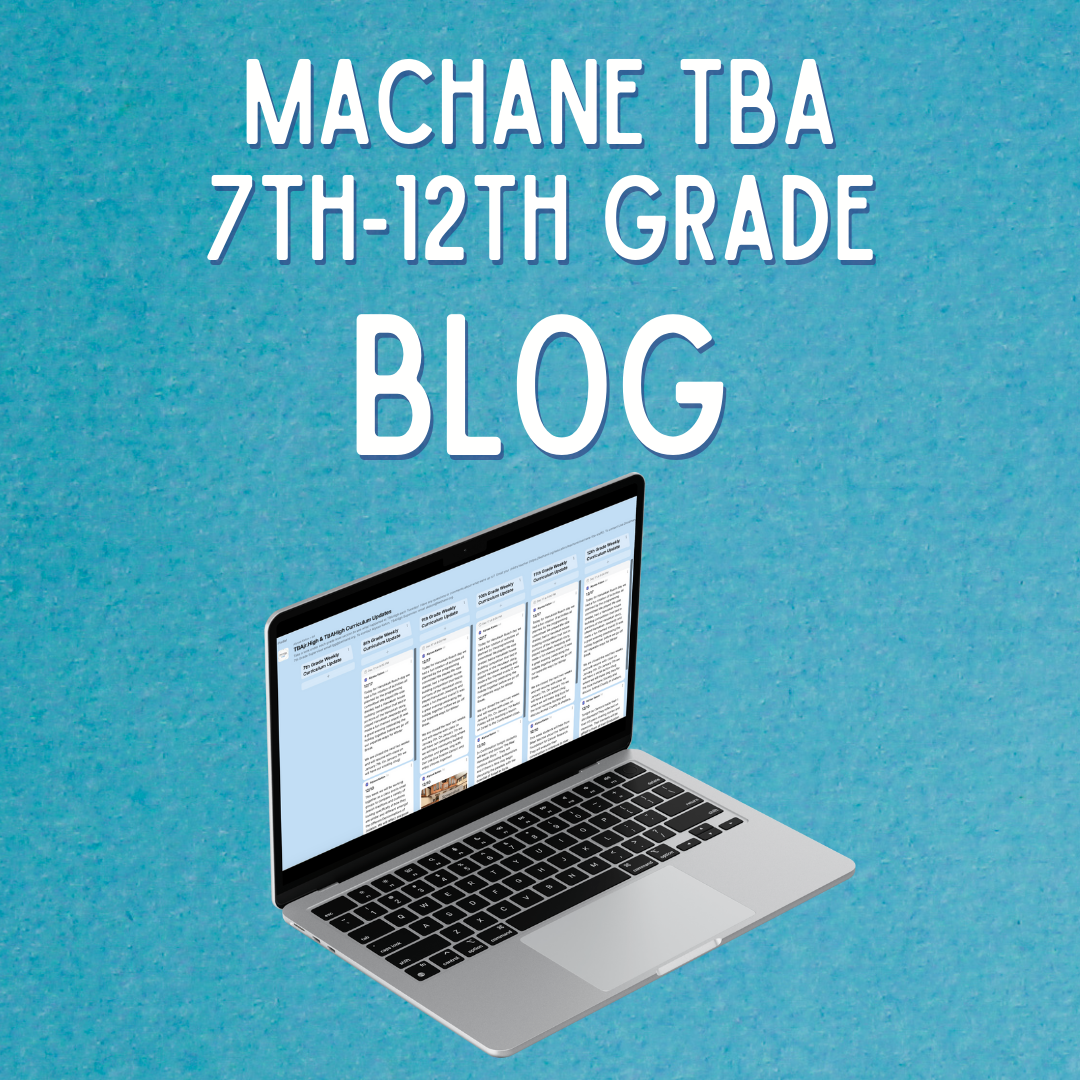 7th-12th Grade Weekly Blog