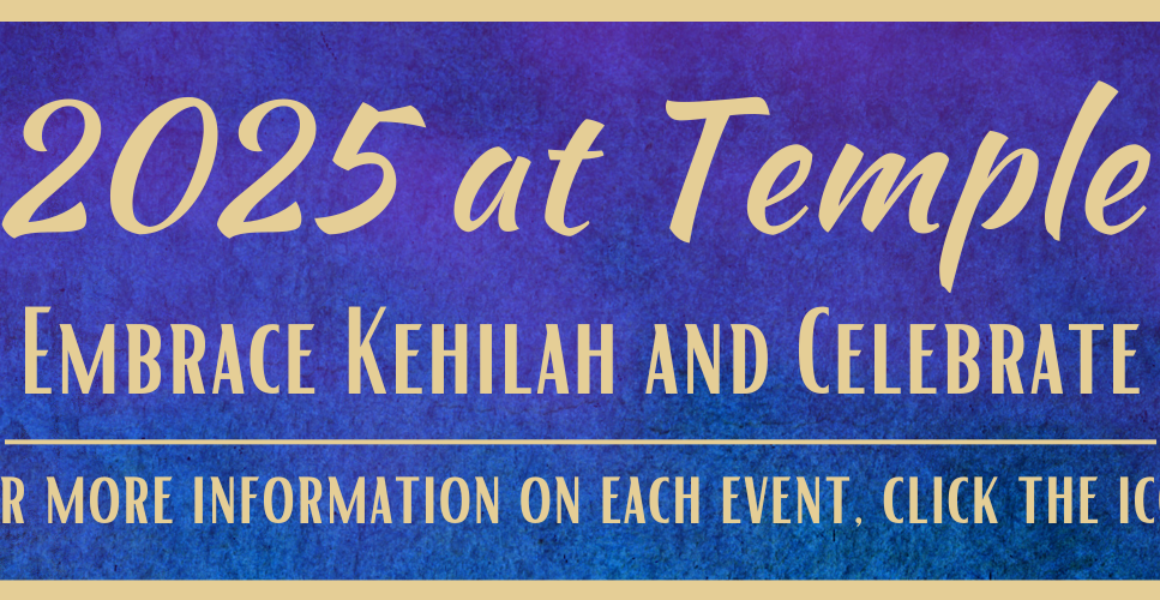 February 2025 at Temple Beth Ami