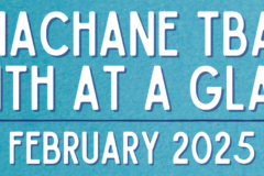 Machane TBA Month at a Glance FEBRUARY