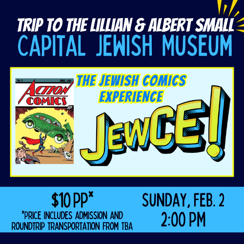 Trip to Jewish Comics Exhibit